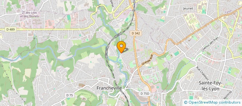 localisation de l'entreprise MADAME MARILIE STARON  FRANCHEVILLE