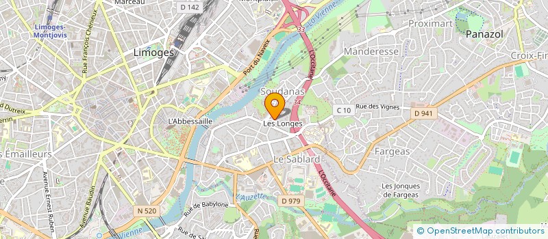 localisation de l'entreprise MADAME MARILIN VASQUEZ à LIMOGES
