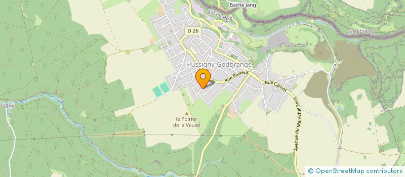 localisation de l'entreprise MADAME MARILINE PUTIOT  AUDUN-LE-TICHE