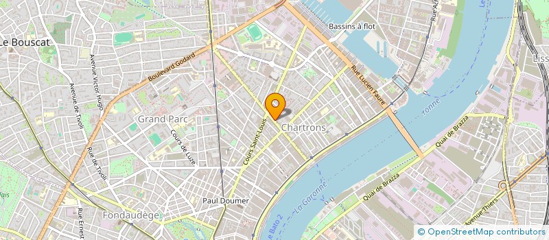 localisation de l'entreprise MADAME MARILOU GATEAU  BORDEAUX