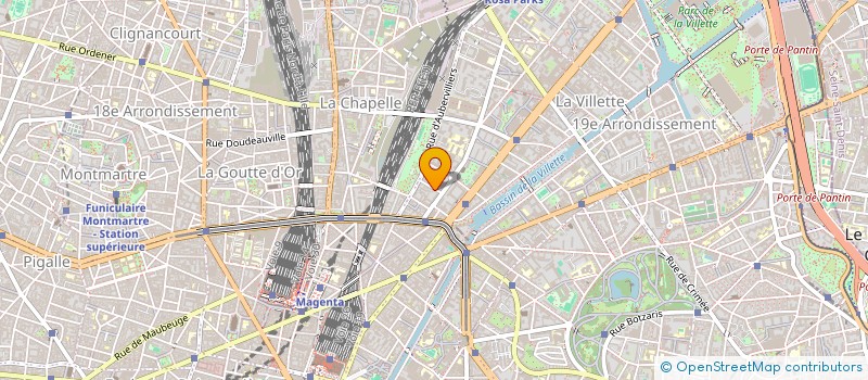 localisation de l'entreprise MADAME MARILOU GENDRON  PARIS