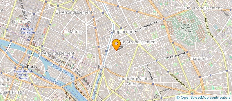 localisation de l'entreprise MADAME MARILOU MAHE  PARIS