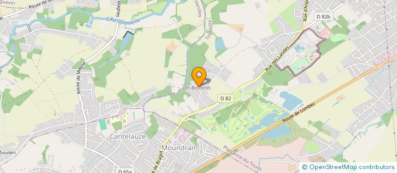 localisation de l'entreprise MADAME MARILOU SANABRIA  LEGUEVIN