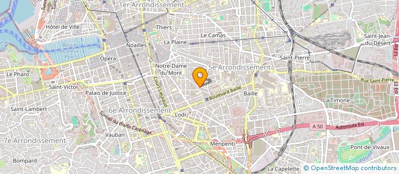 localisation de l'entreprise MADAME MARILYN AYCHOUN à MARSEILLE