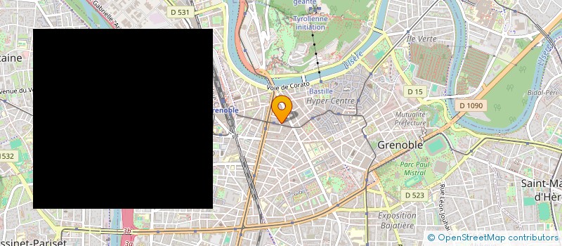 localisation de l'entreprise MADAME MARILYN BELLOTI à GRENOBLE