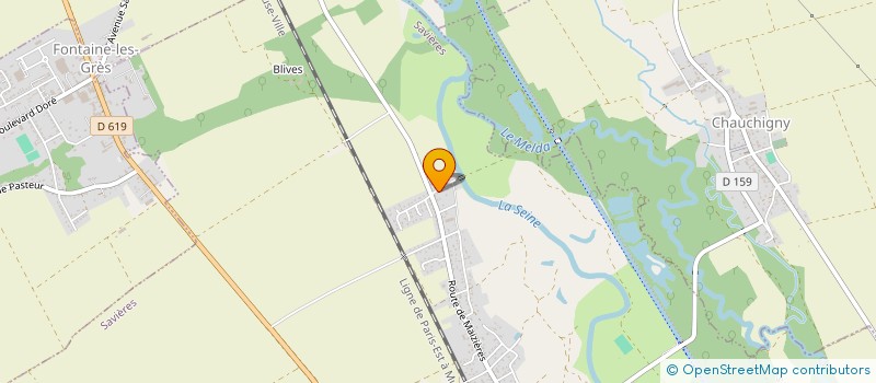 localisation de l'entreprise MADAME MARILYN BUCON  SAVIERES