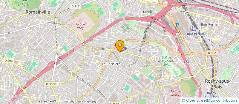 localisation de l'entreprise MADAME MARILYN CASTRO JARAMILLO  MONTREUIL