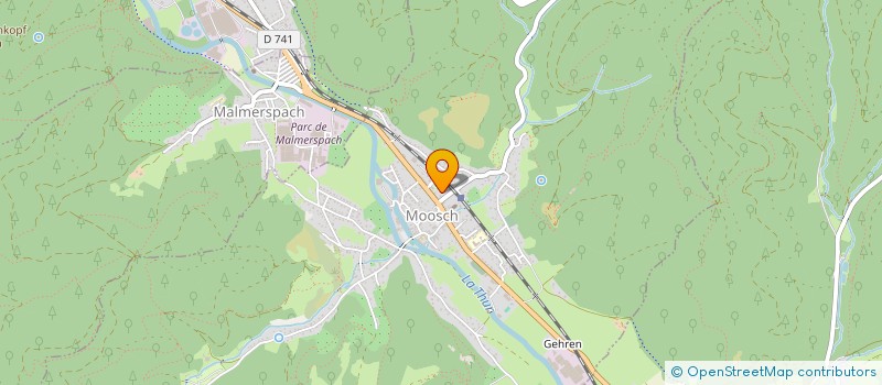 localisation de l'entreprise MADAME MARILYN CHRISTEN  MOOSCH