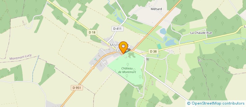 localisation de l'entreprise MADAME MARILYN COQUIDE  MONTMORT-LUCY