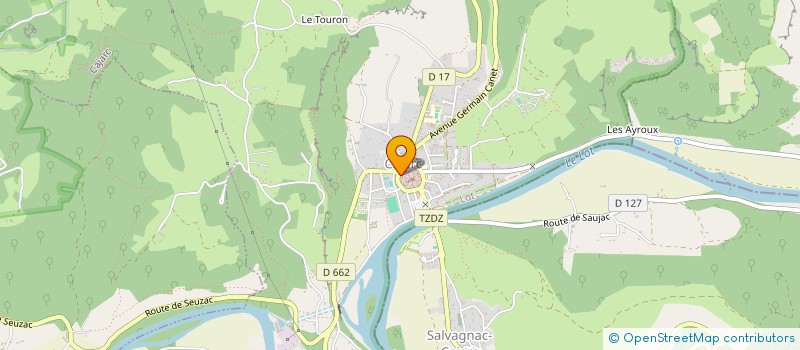 localisation de l'entreprise MADAME MARILYN DESCHAMPS à CAJARC