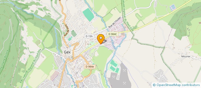 localisation de l'entreprise MADAME MARILYN DUNNING  GEX