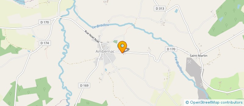 localisation de l'entreprise MADAME MARILYN DUPUYS à AMBERNAC