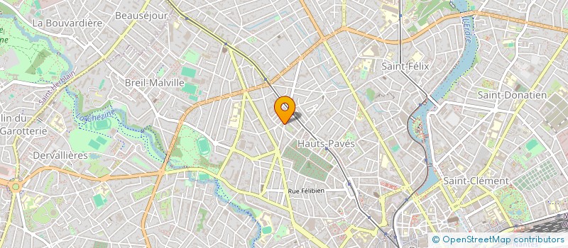 localisation de l'entreprise MADAME MARILYN LERAY à NANTES