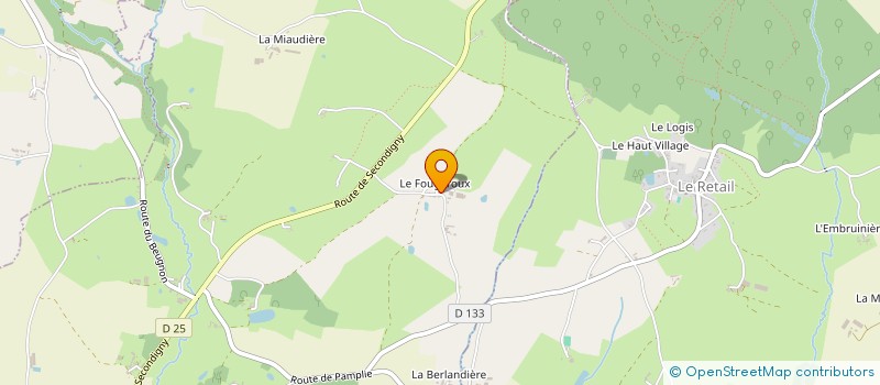 localisation de l'entreprise MADAME MARILYN LEVEUGLE à FENIOUX