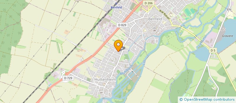 localisation de l'entreprise MADAME MARILYN MAILFERT  HUTTENHEIM