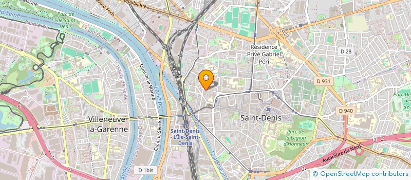 localisation de l'entreprise MADAME MARILYN MASSAMBA  SAINT-DENIS