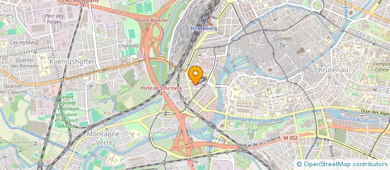 localisation de l'entreprise MADAME MARILYN MODICA à STRASBOURG