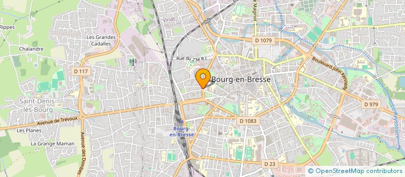 localisation de l'entreprise MADAME MARILYN PERRIN  BOURG-EN-BRESSE