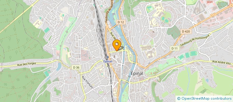 localisation de l'entreprise MADAME MARILYN SAUSSURE  ARCHES