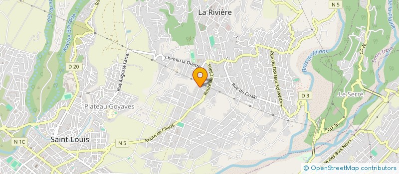 localisation de l'entreprise MADAME MARILYN TALLOT à SAINT-LOUIS