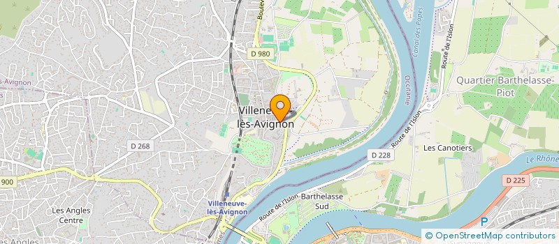 localisation de l'entreprise MADAME MARILYN WALDEN  VILLENEUVE-LES-AVIGNON