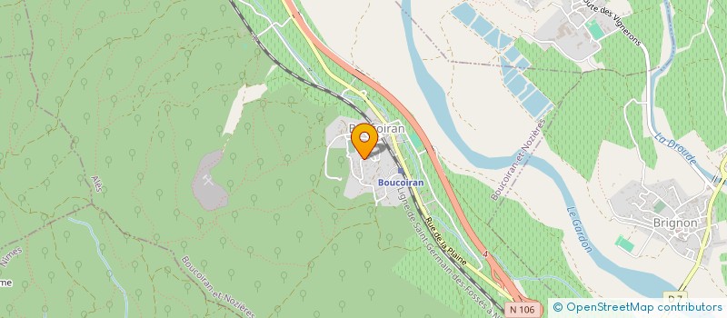 localisation de l'entreprise MADAME MARILYN ZONZON  BOUCOIRAN-ET-NOZIERES