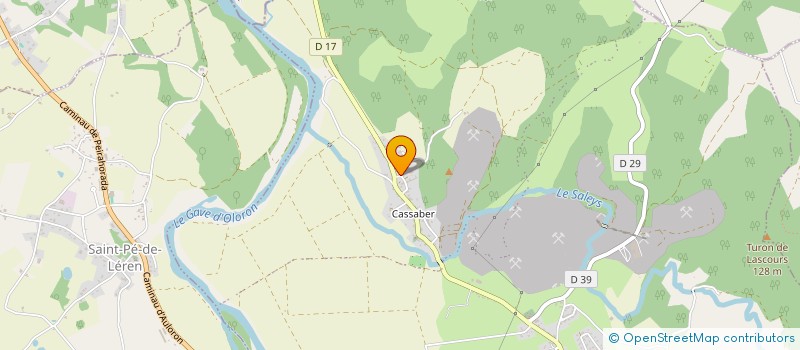 localisation de l'entreprise MADAME MARILYNE ARENAS  DAX