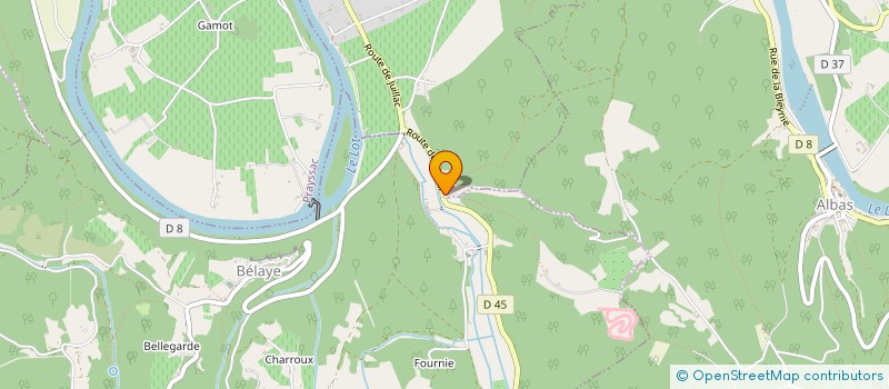 localisation de l'entreprise MADAME MARILYNE BOURREAU  ANGLARS-JUILLAC