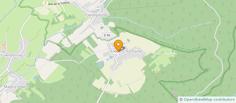 localisation de l'entreprise MADAME MARILYNE BUTIN  FREDERIC-FONTAINE