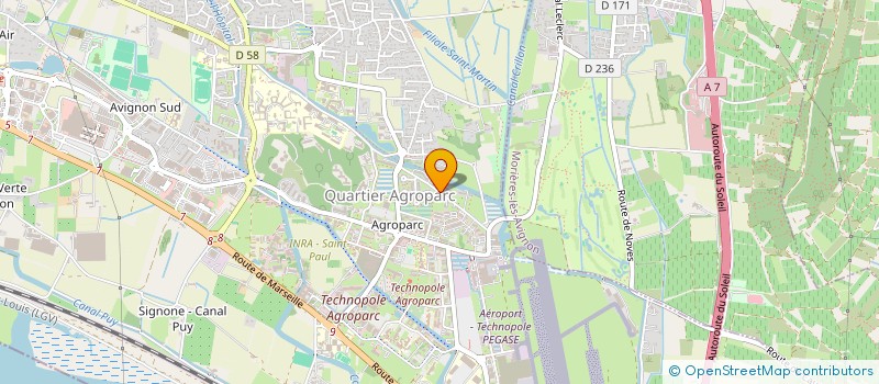 localisation de l'entreprise MADAME MARILYNE COGET  AVIGNON