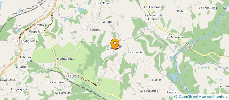 localisation de l'entreprise MADAME MARILYNE CORTES  EYZERAC