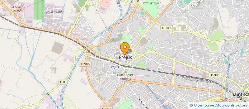 localisation de l'entreprise MADAME MARILYNE DELIPERI à FREJUS