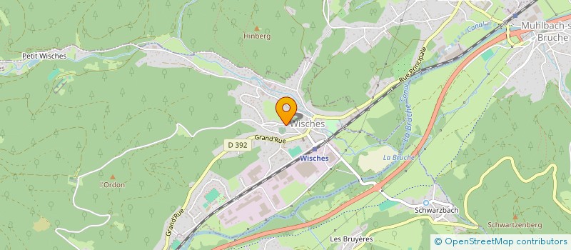 localisation de l'entreprise MADAME MARILYNE DEPP  MUHLBACH-SUR-BRUCHE