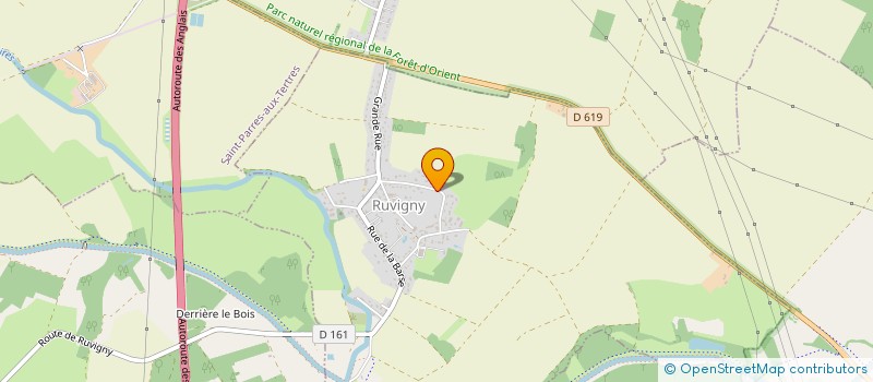 localisation de l'entreprise MADAME MARILYNE DORNE  RUVIGNY