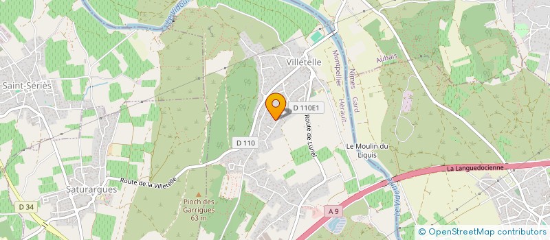 localisation de l'entreprise MADAME MARILYNE DUBOSC  VILLETELLE