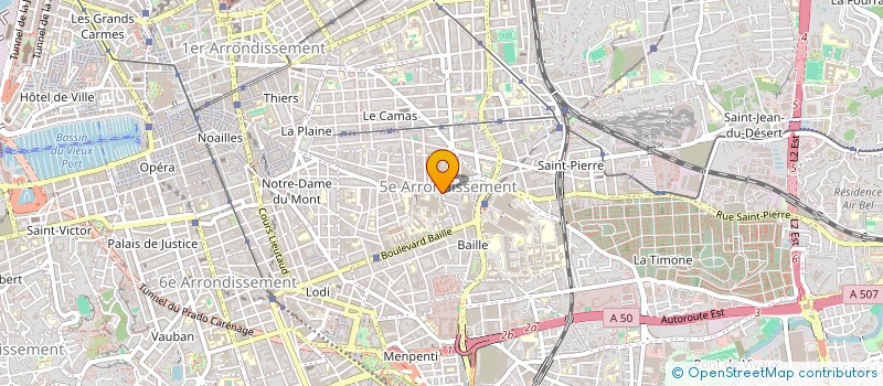 localisation de l'entreprise MADAME MARILYNE ESPADA-DIAR à MARSEILLE