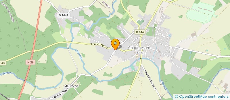 localisation de l'entreprise MADAME MARILYNE ESPRIMONT  CHAUMES-EN-BRIE