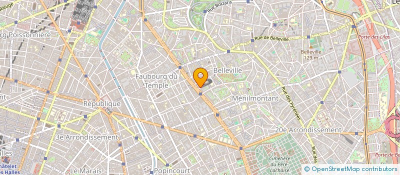 localisation de l'entreprise MADAME MARILYNE ESTEVEZ  PARIS