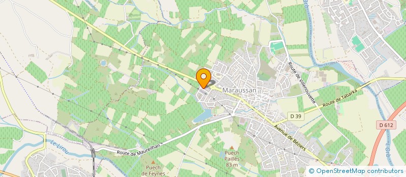 localisation de l'entreprise MADAME MARILYNE GIRONELL  MARAUSSAN