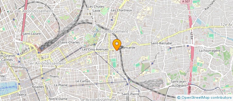localisation de l'entreprise MADAME MARILYNE GONZALES à MARSEILLE