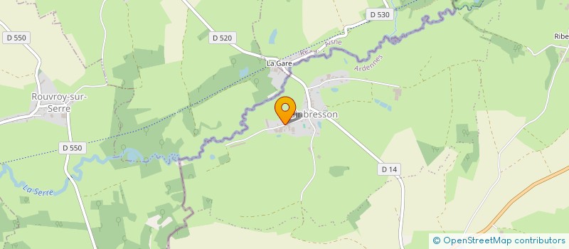 localisation de l'entreprise MADAME MARILYNE GRANSART  ROCQUIGNY