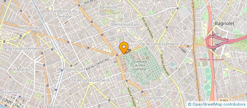 localisation de l'entreprise MADAME MARILYNE GUITTON  PARIS