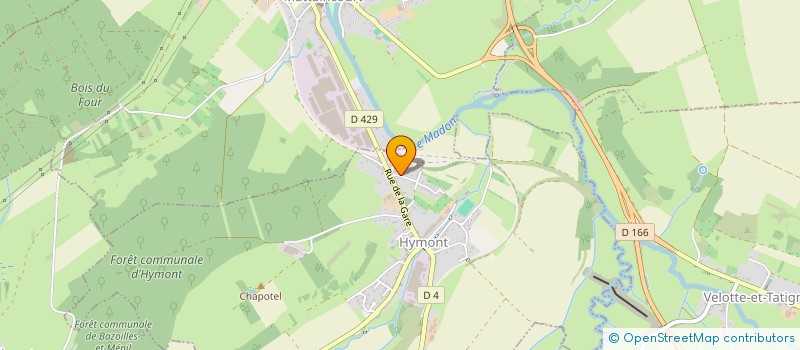 localisation de l'entreprise MADAME MARILYNE HUEL  HYMONT