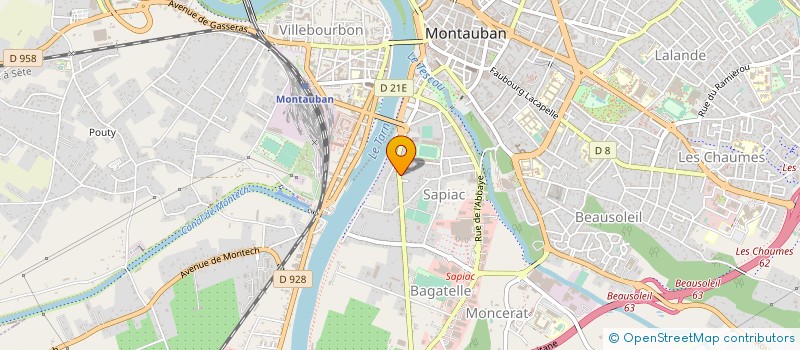 localisation de l'entreprise MADAME MARILYNE MANGANI  MONTAUBAN
