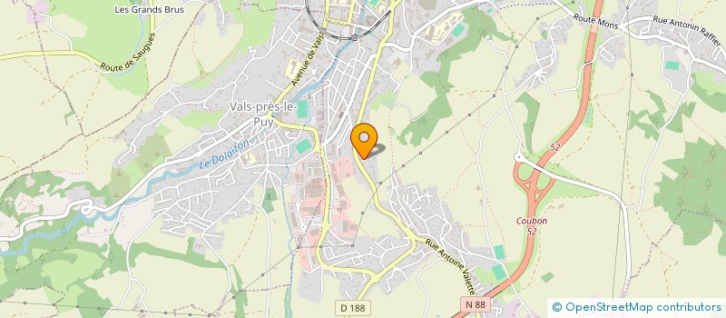 localisation de l'entreprise MADAME MARILYNE MARIE  CUBELLES