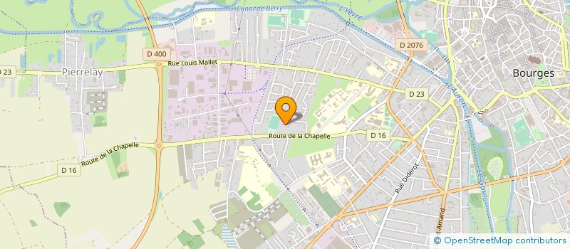 localisation de l'entreprise MADAME MARILYNE MARTIN  SAINT-DOULCHARD