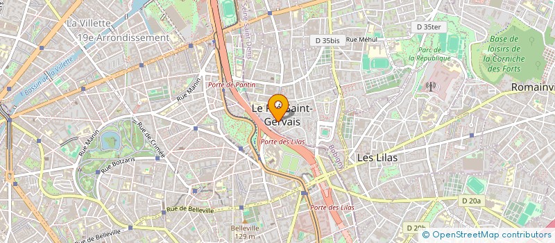 localisation de l'entreprise MADAME MARILYNE MONTANT à LE PRE-SAINT-GERVAIS