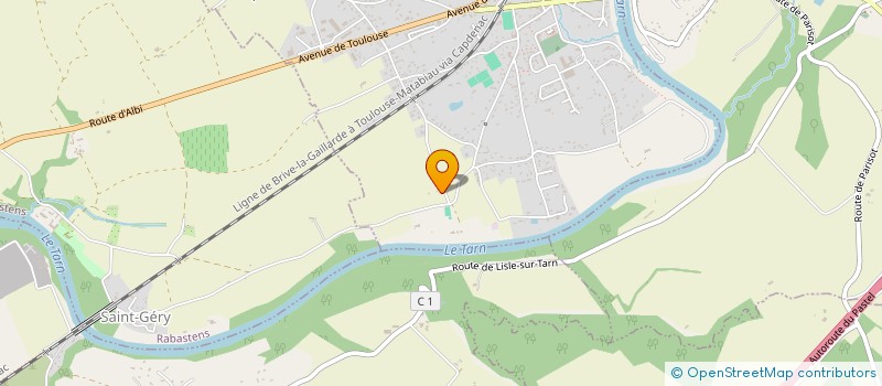 localisation de l'entreprise MADAME MARILYNE MONTIALOUX à LISLE-SUR-TARN
