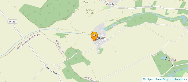 localisation de l'entreprise MADAME MARILYNE MORILLON  SAINT-BOHAIRE