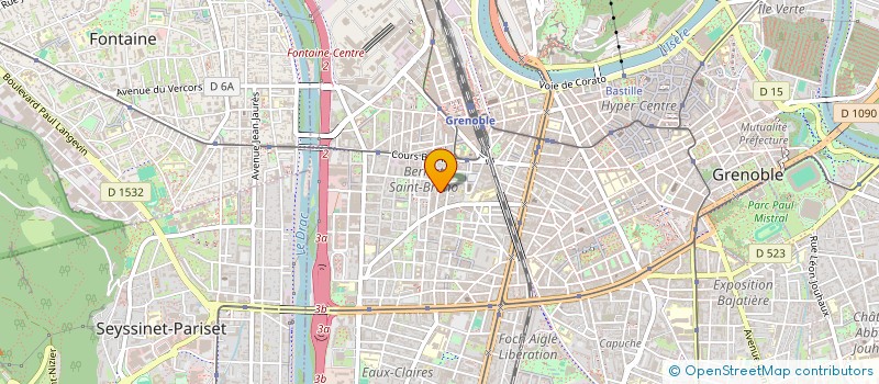 localisation de l'entreprise MADAME MARILYNE RODRIGUEZ à GRENOBLE